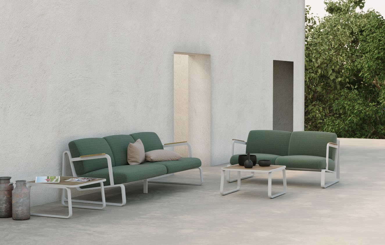 mobiliario de exterior para resorts