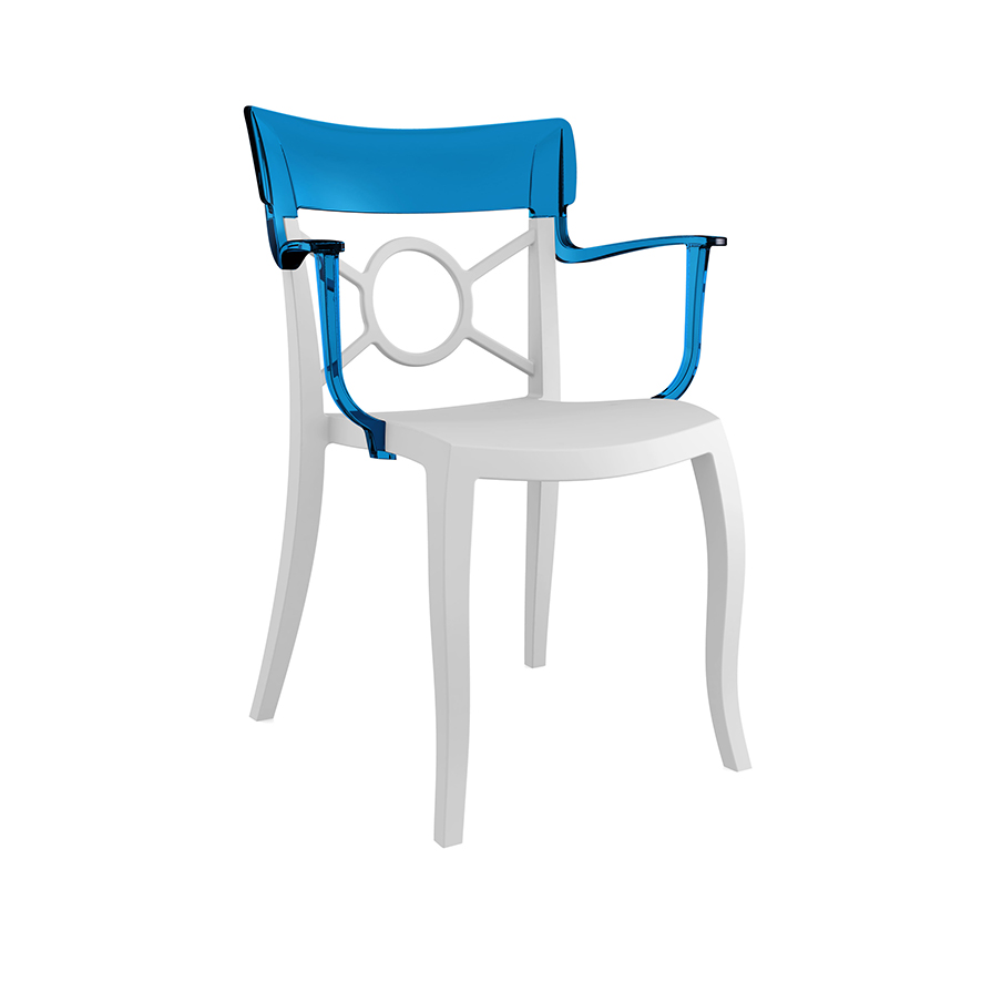 Sillón ópalo azul